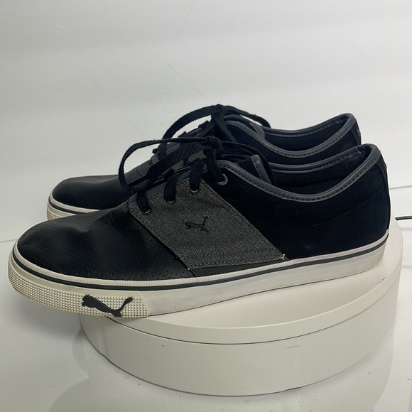 Puma sneakers black grey size 10.5 - Picture 4 of 13